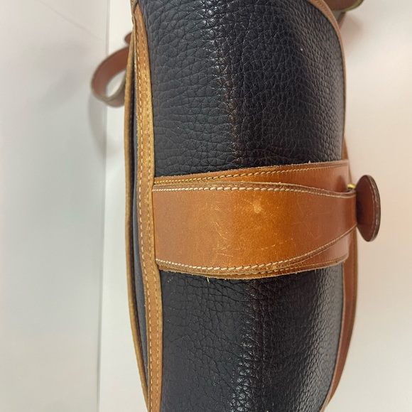 Dooney & Bourke Black and Tan Crossbody Bag - Picture 3 of 7